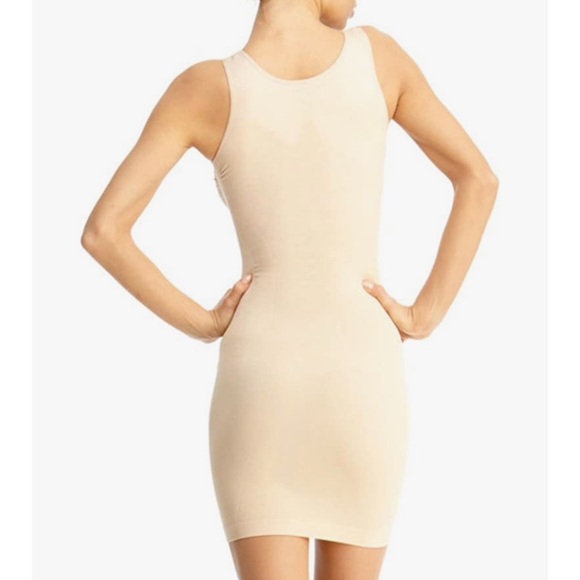 Full Coverage Smoothing Shaper Slip in Nude - Picture 2 of 4